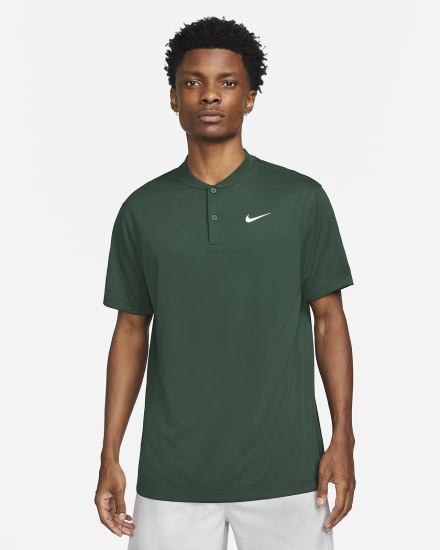 Nike Court Dri-FIT Tennis Muške Polo Majice Zelene Bijele | HR-45271TPSD