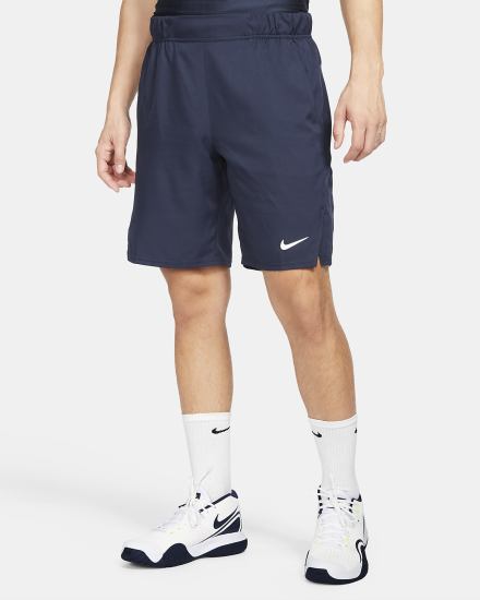 Nike Court Dri-FIT Victory 9" Tennis Muške Kratke Hlače Obsidijanske Bijele | HR-84175UCBJ