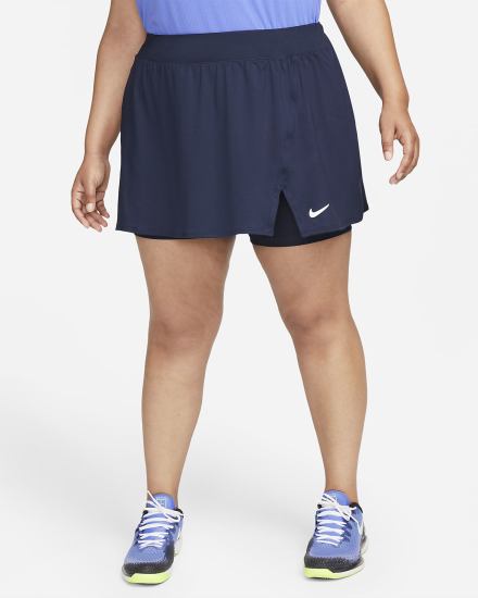 Nike Court Dri-FIT Victory Tennis Ženske Suknje Obsidijanske Bijele | HR-06437GUAN