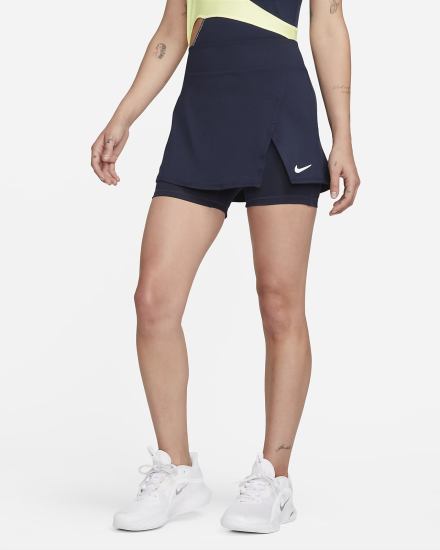 Nike Court Dri-FIT Victory Tennis Ženske Suknje Obsidijanske Bijele | HR-70936FREB