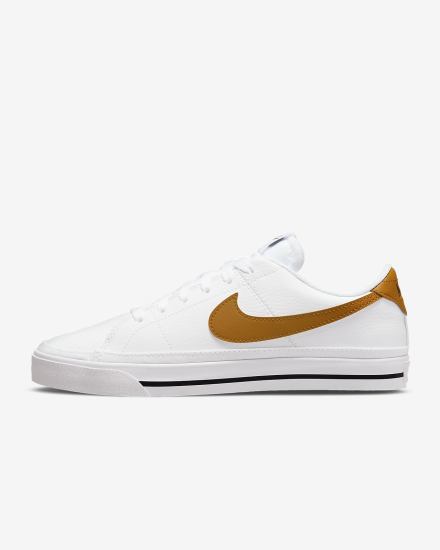 Nike Court Legacy Next Nature Ženske Tenisiće Bijele Crne Zlatne | HR-02679JSKR