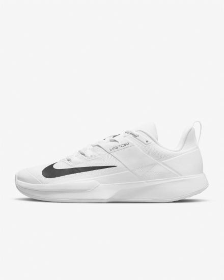 Nike Court Vapor Lite Hard Court Muške Tenisiće Bijele Crne | HR-72031BUHQ