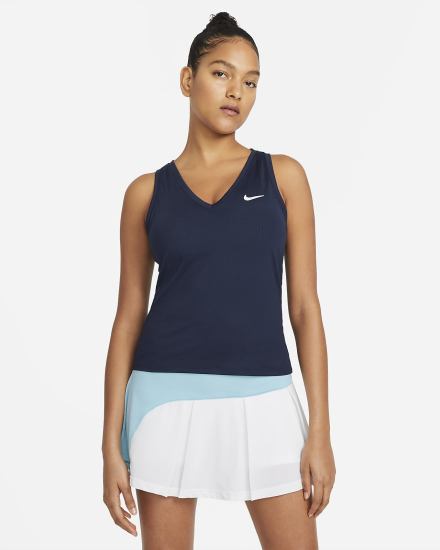 Nike Court Victory Tennis (Plus Size) Ženske Majica Bez Rukava Obsidijanske Bijele | HR-31509MYLN