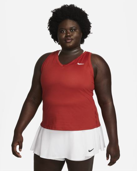 Nike Court Victory Tennis (Plus Size) Ženske Majica Bez Rukava Bijele | HR-38091MPQI