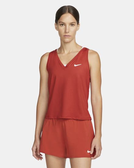 Nike Court Victory Tennis (Plus Size) Ženske Majica Bez Rukava Bijele | HR-60347RDZC