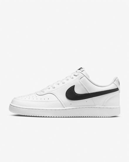 Nike Court Vision Low Next Nature Muške Tenisiće Bijele Crne | HR-18236REFS