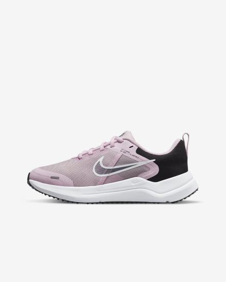 Nike Downshifter 12 Kids Road Za Dječake Tenisiće Roze Crne Plave Sive | HR-90867FBZU