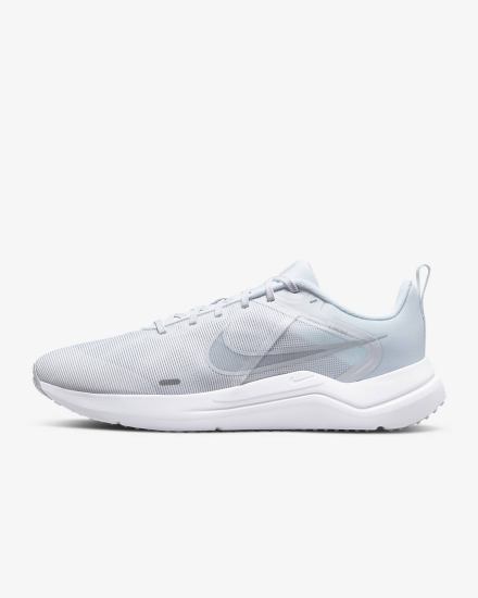 Nike Downshifter 12 Road Muške Tenisiće Bijele Platine | HR-90765CEXO