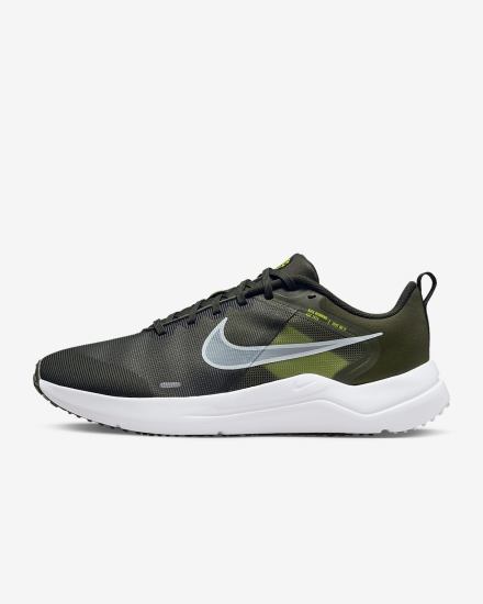 Nike Downshifter 12 Road Muške Tenisiće Kaki Boja Žute Plave | HR-91526ASCO