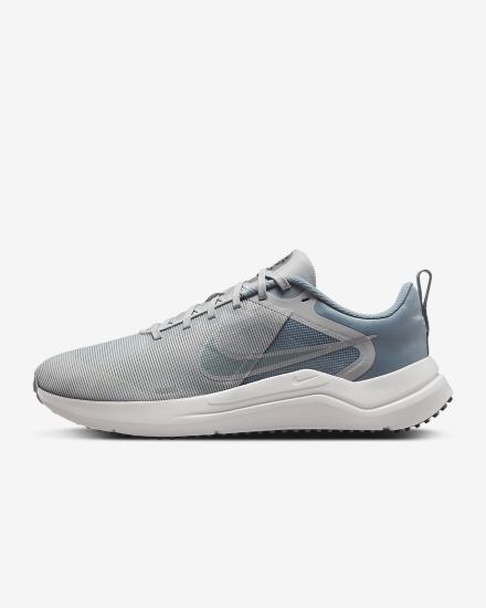 Nike Downshifter 12 Road Muške Tenisiće Svijetlo Sive Metalne Sive | HR-96135KDVA