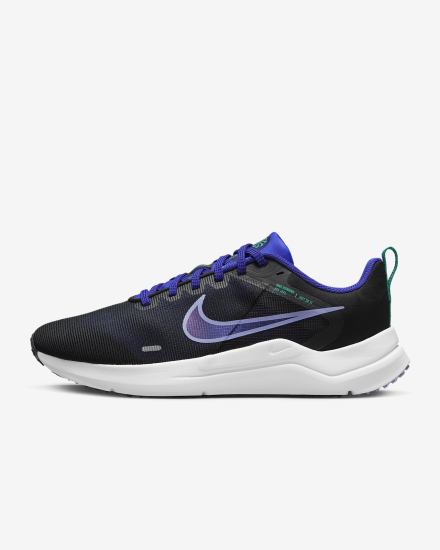 Nike Downshifter 12 Road Ženske Tenisiće Crne Bijele | HR-56127BIEQ