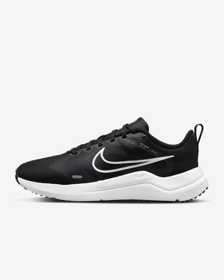 Nike Downshifter 12 Road Ženske Tenisiće Crne Sive Platine Bijele | HR-60973MCRY