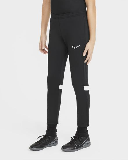 Nike Dri-FIT Academy Kids Soccer Za Djevojčice Hlače Crne Bijele | HR-64579UCFH