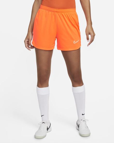 Nike Dri-FIT Academy Knit Soccer Ženske Kratke Hlače Narančaste Bijele | HR-13865GNEW