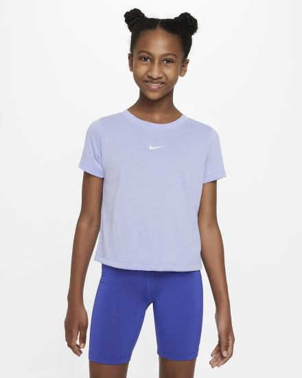 Nike Dri-FIT Breathe Kids Training Top Za Djevojčice Majice Bijele | HR-69752RGEV