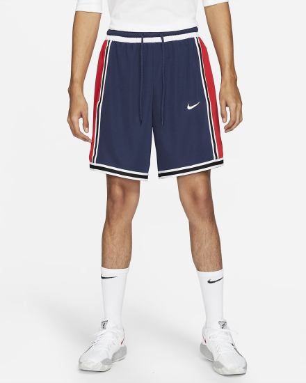 Nike Dri-FIT DNA+ Basketball Muške Kratke Hlače Tamnoplave Crvene Bijele | HR-20945NOWM