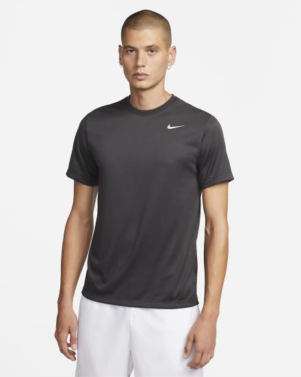 Nike Dri-FIT Fitness Muške Majice Tamno Sive Srebrne | HR-53167NWUB