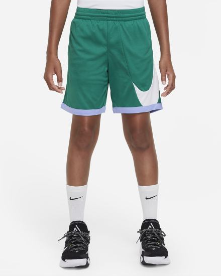 Nike Dri-FIT Kids Basketball Za Dječake Kratke Hlače Bijele | HR-36904XQTZ