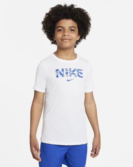 Nike Dri-FIT Kids Training Za Dječake Majice Bijele | HR-48139OSGA