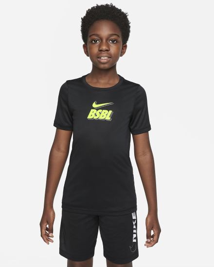 Nike Dri-FIT Kids Za Dječake Majice Crne | HR-69045IQRT