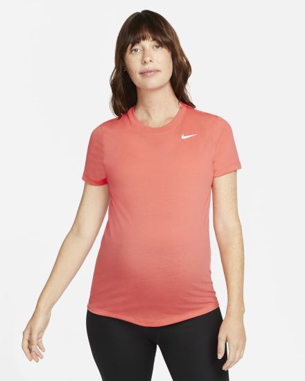 Nike Dri-FIT (M) (Maternity) Ženske Majice Bijele | HR-52861RWOQ