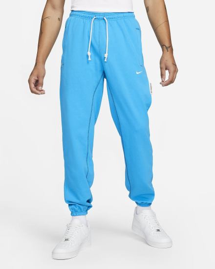 Nike Dri-FIT Standard Issue Basketball Muške Hlače Plave Bijele | HR-24568XJTM