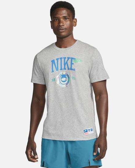 Nike Dri-FIT Training Muške Majice Tamno Sive | HR-46259XZKM