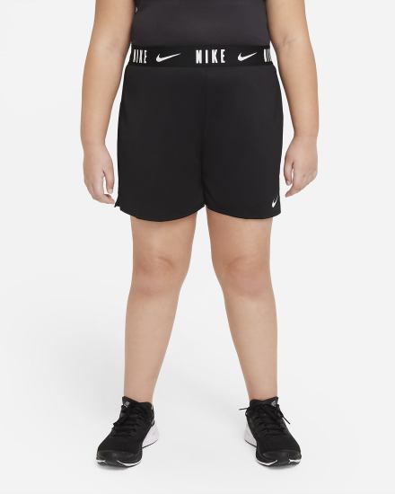 Nike Dri-FIT Trophy Kids 6" Training Za Djevojčice Kratke Hlače Crne Bijele | HR-04312KHVX