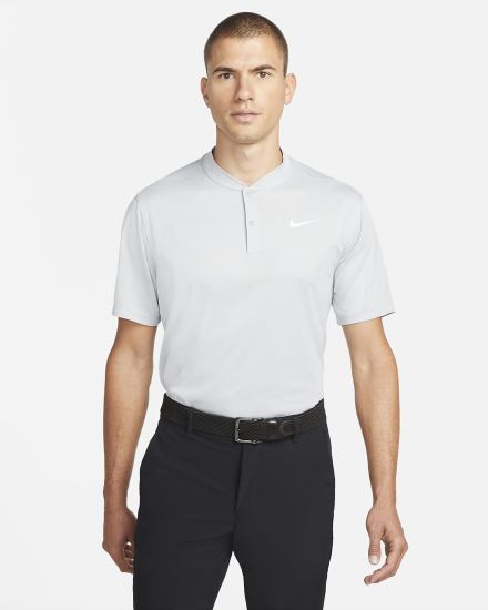 Nike Dri-FIT Victory Golf Muške Polo Majice Svijetlo Sive Bijele | HR-60213NWCM