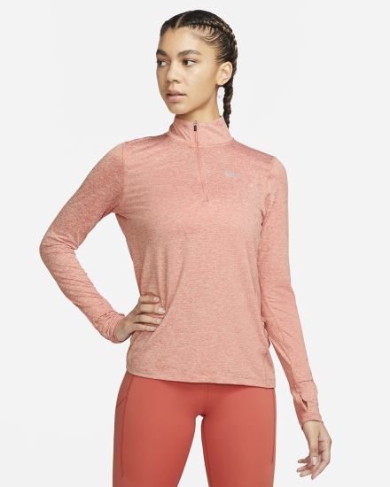 Nike Element 1/2-Zip (Plus Size) Ženske Topovi Za Trčanje Svijetlo | HR-37890FTRZ