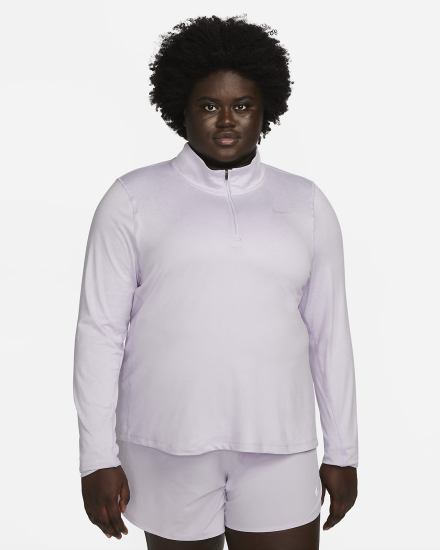 Nike Element 1/2-Zip (Plus Size) Ženske Topovi Za Trčanje Ljubičaste | HR-89752CIQG