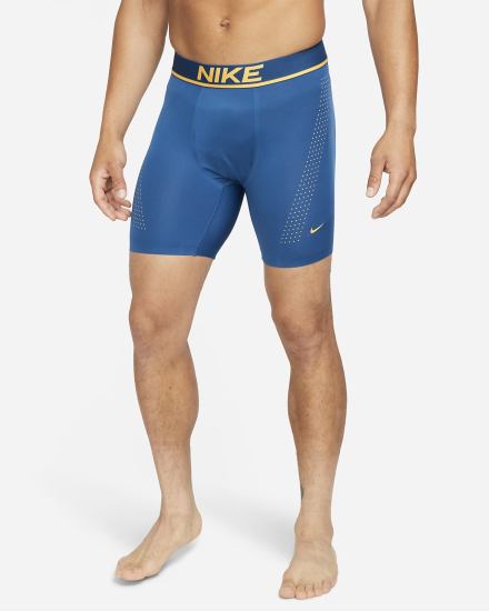 Nike Elite Micro Boxer Briefs Muške Donje Rublje Plave | HR-23180UFQV