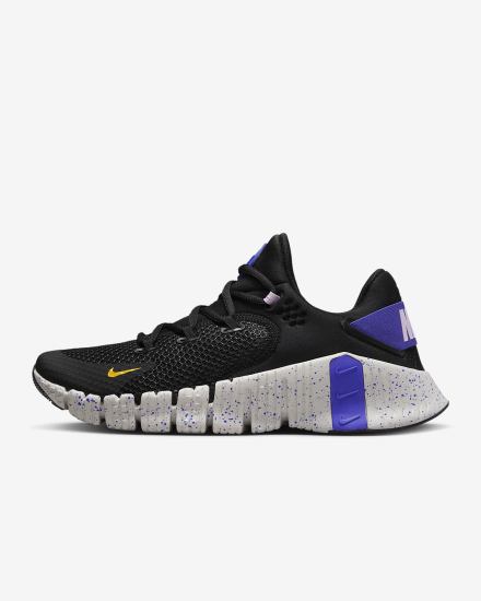 Nike Free Metcon 4 Ženske Cipele Za Trening Crne Žute | HR-24671PCJU