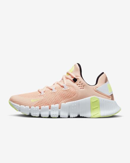 Nike Free Metcon 4 Ženske Cipele Za Trening Narančaste Sive Ljubičaste Zelene | HR-87642IQEH