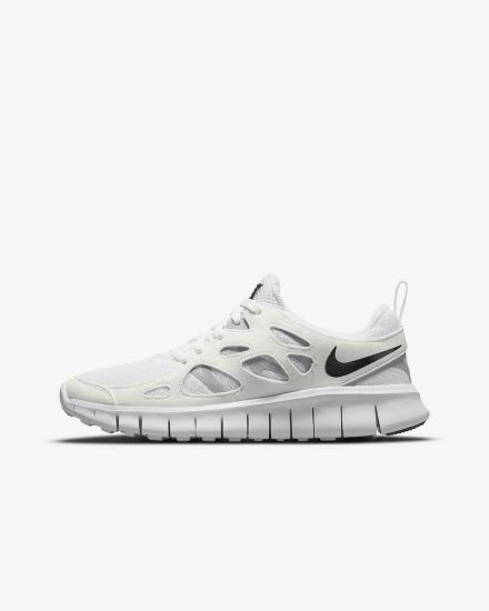 Nike Free Run 2 Kids Za Djevojčice Tenisiće Bijele Sive Crne | HR-56038NMDA