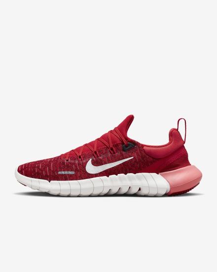 Nike Free Run 5.0 Road Ženske Tenisiće Crvene Bijele | HR-58409ZFCI