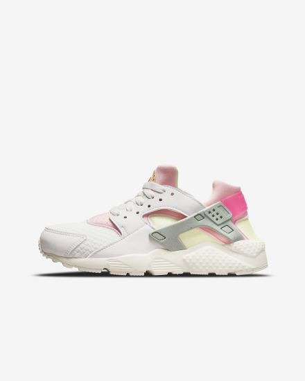 Nike Huarache Run Kids Za Djevojčice Tenisiće Bijele | HR-54086BACU