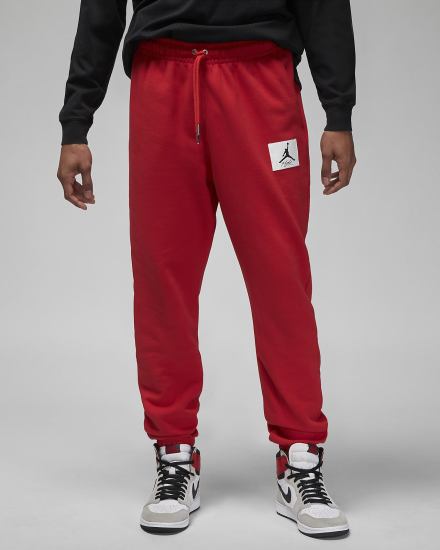 Nike Jordan Essentials Fleece Muške Hlače Crvene | HR-03475BVKQ