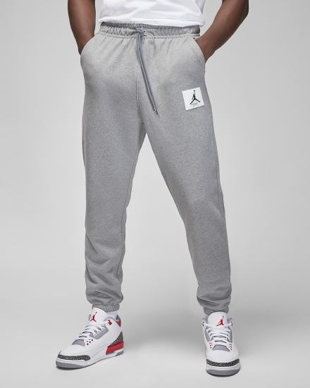 Nike Jordan Essentials Fleece Muške Hlače Tamno Sive | HR-03869JZDF