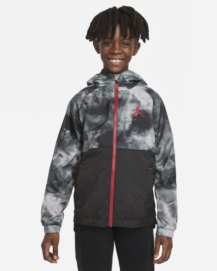 Nike Jordan Kids Full-Zip Za Dječake Jakne Crvene | HR-83461DFMY