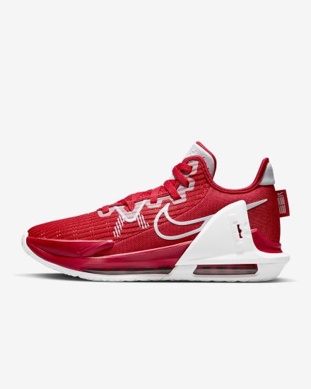 Nike LeBron Witness 6 (Team) Muške Košarkaške Cipele Crvene Bijele | HR-13804TYDP