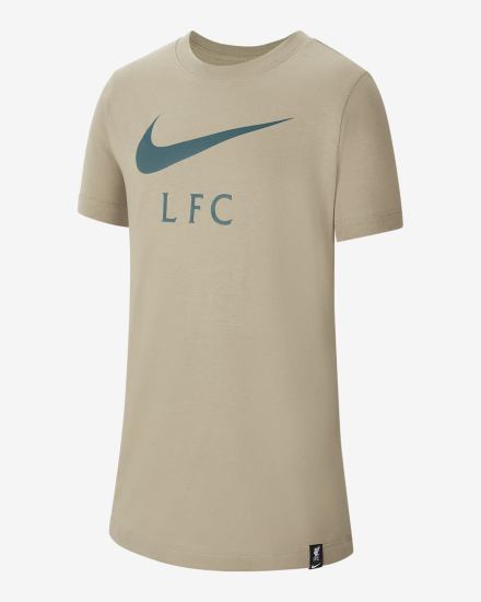 Nike Liverpool FC Kids Soccer Za Dječake Majice Sive | HR-61235FQUJ