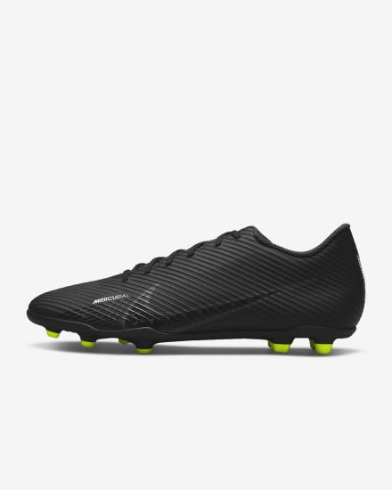 Nike Mercurial Vapor 15 Club MG Multi-Ground Muške Nogometne Kocke Crne Bijele Tamno Sive | HR-95421LDKF