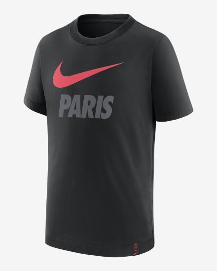 Nike Paris Saint-Germain Kids Soccer Za Dječake Majice Crne Crvene | HR-53624TCSR