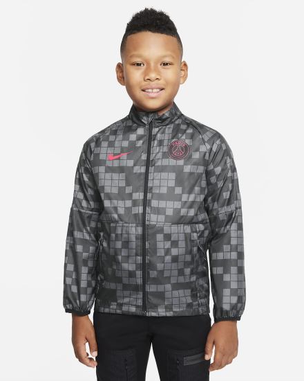 Nike Paris Saint-Germain Repel Academy AWF Kids Soccer Za Dječake Jakne Tamno Sive Crne Crvene | HR-48265JEQR