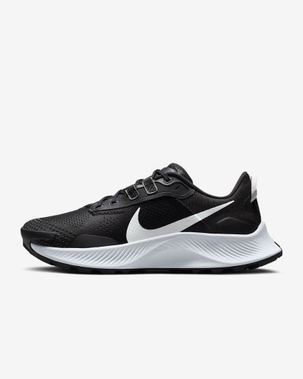 Nike Pegasus Trail 3 Trail Ženske Tenisiće Crne Tamno Sive Platine | HR-29167ZYTC