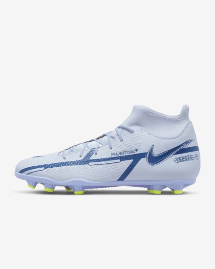 Nike Phantom GT2 Club Dynamic Fit MG Multi-Ground Muške Nogometne Kocke Sive Svijetlo Plave Tamno Plave | HR-40192JYKX