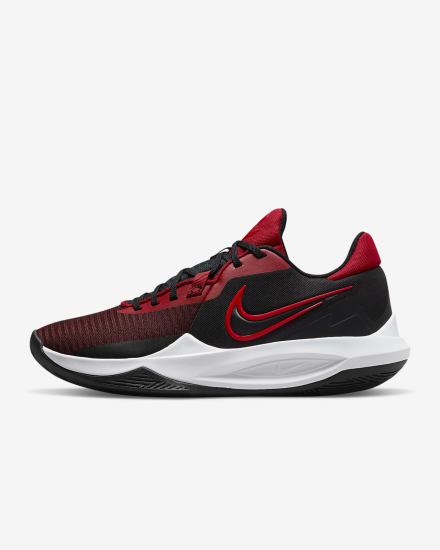 Nike Precision 6 Ženske Košarkaške Cipele Crne Crvene | HR-80124MJVE