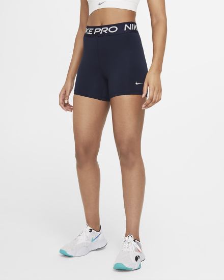 Nike Pro 365 5" (Plus Size) Ženske Kratke Hlače Obsidijanske Bijele | HR-68213OSID