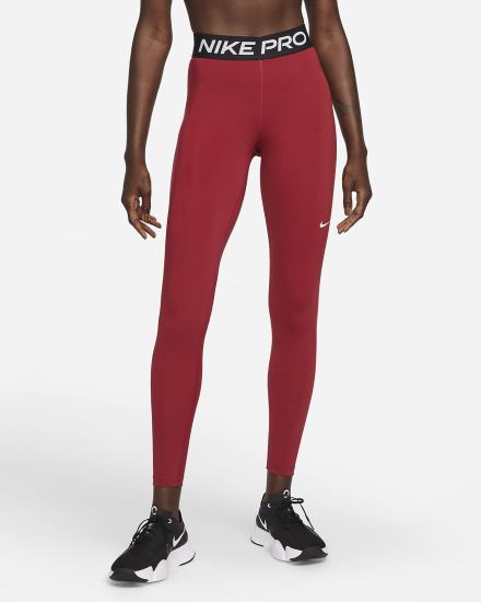 Nike Pro 365 (Plus Size) Ženske Tajice Bordo Crne Bijele | HR-75314NCOU